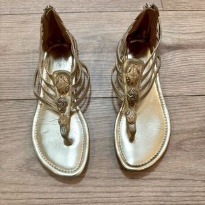 Elegant Rose Gold Sandals